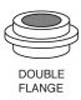 1 1/4 OD X 1 1/8 ID DOUBLE FLANGE BUSHING